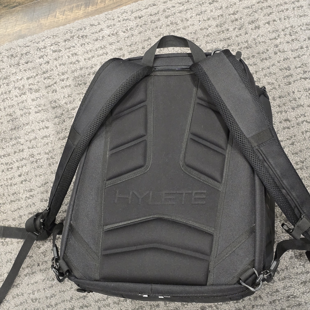 Black Backpack Hylete 6 In 1 Backpack - Picture 4 of 4